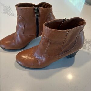 Pedro Miralles Tan Leather Ankle Boots